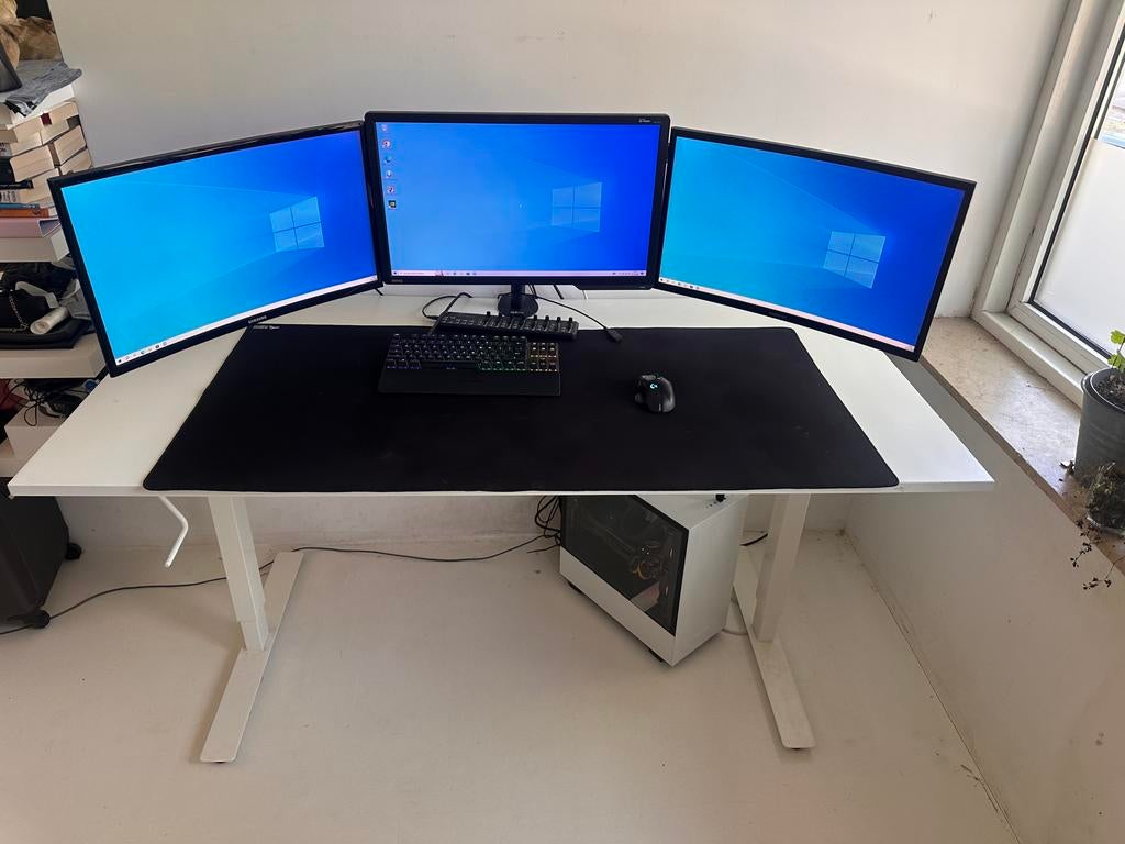 Complete Gaming Setup met Triple Monitor, Ophalen, Gebruikt, Gaming, SSD
