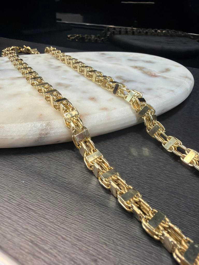 14k magnum ketting, Ophalen of Verzenden, Nieuw, Goud