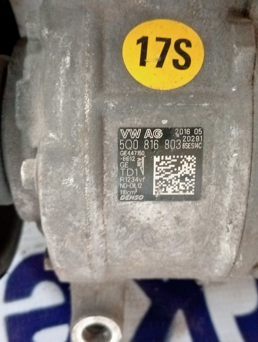 Aircopomp Audi A3 Limousine 8V 2.0 TDI ('13-'18) 5q0816803, Gebruikt, -, -, -