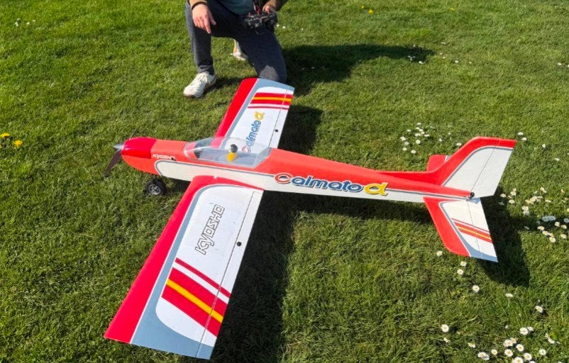 rc Calmato 40 sport laagdekker, Ophalen, Gebruikt, Elektro, RTF (Ready to Fly)