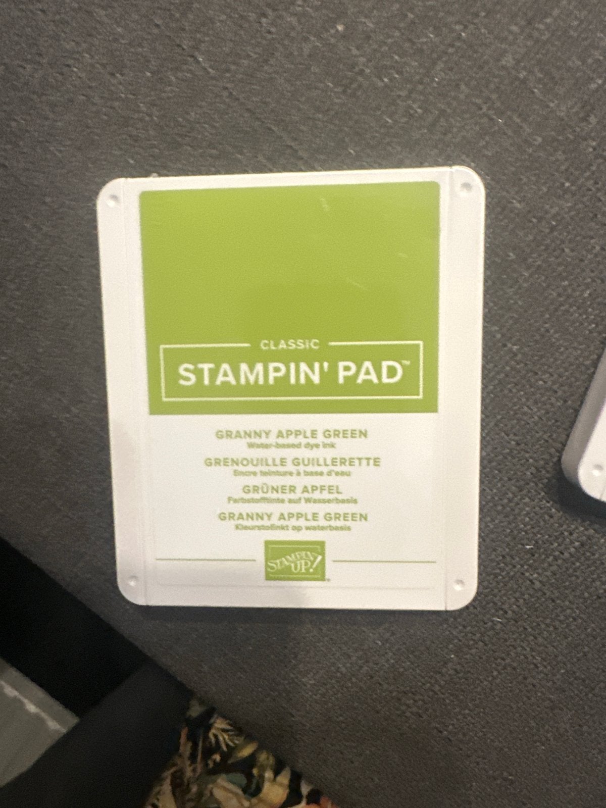 Stampin' Pad Classic - Granny Apple Green inkt, Overige thema's, Nieuw, Ophalen of Verzenden, Overige materialen