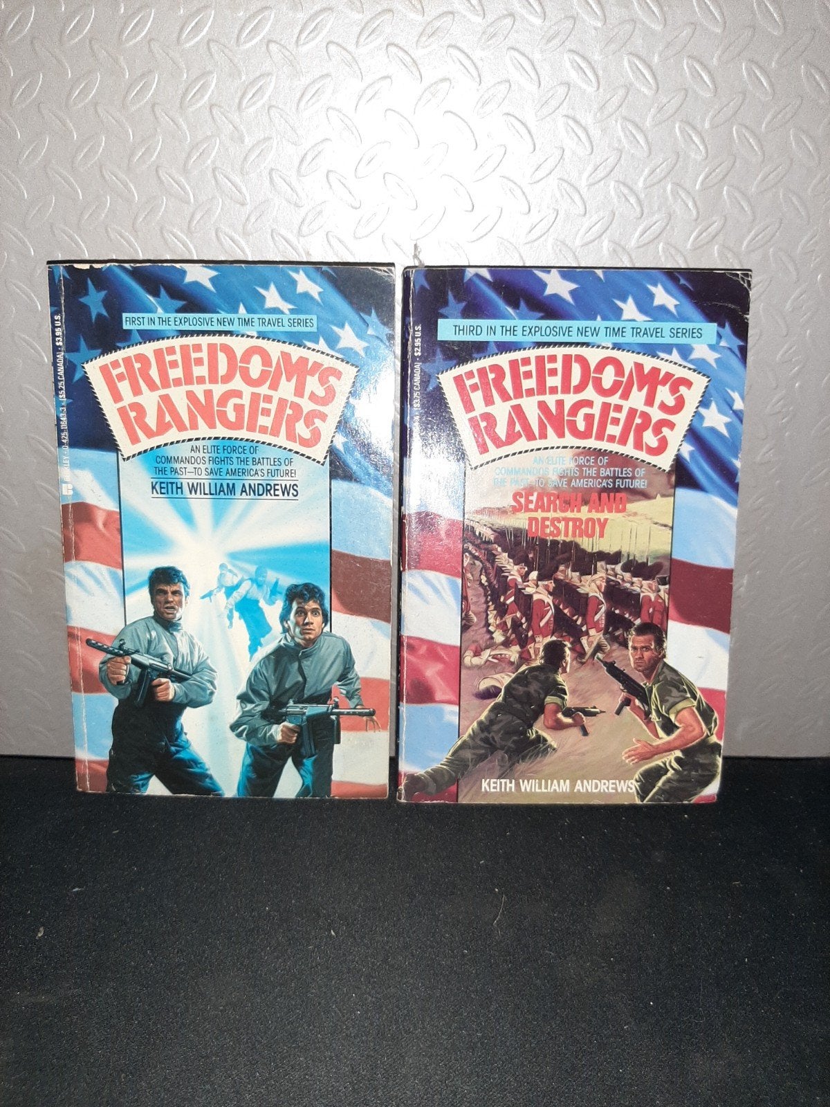 Freedom's Rangers: Search and Destroy & Time Commandos, Ophalen of Verzenden, Gelezen, Keith William Andrews