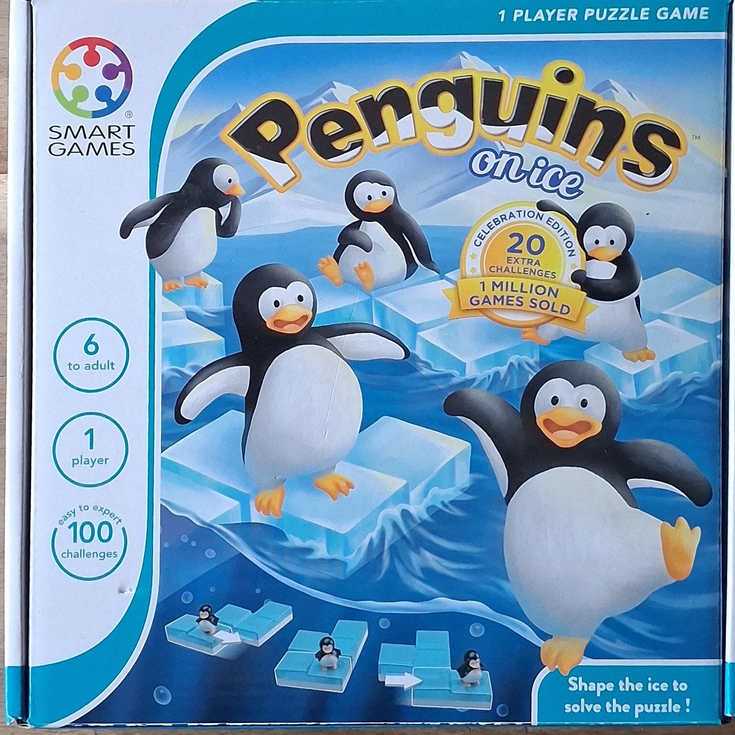 SmartGames Penguins on Ice - Zo goed als nieuw, Ophalen of Verzenden, Zo goed als nieuw