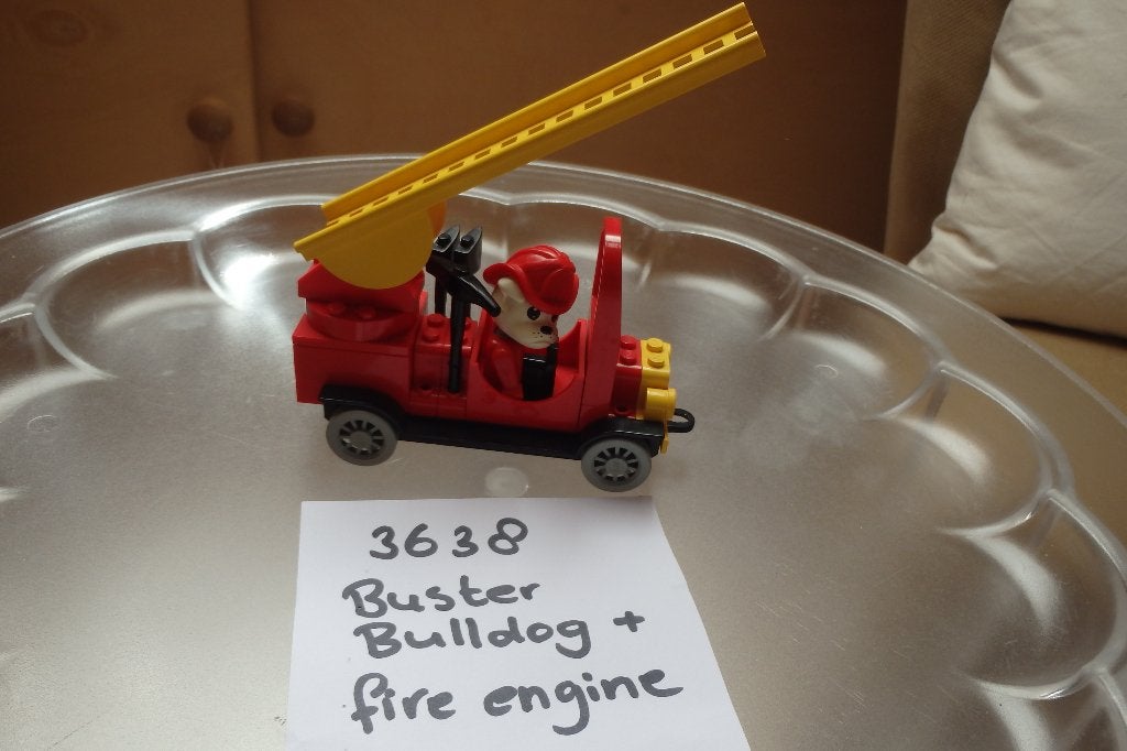 Lego Fabuland Brandweer, Fire Engine, 3638, Kinderen en Baby's, Speelgoed | Duplo en Lego, Lego, Ophalen of Verzenden, Zo goed als nieuw