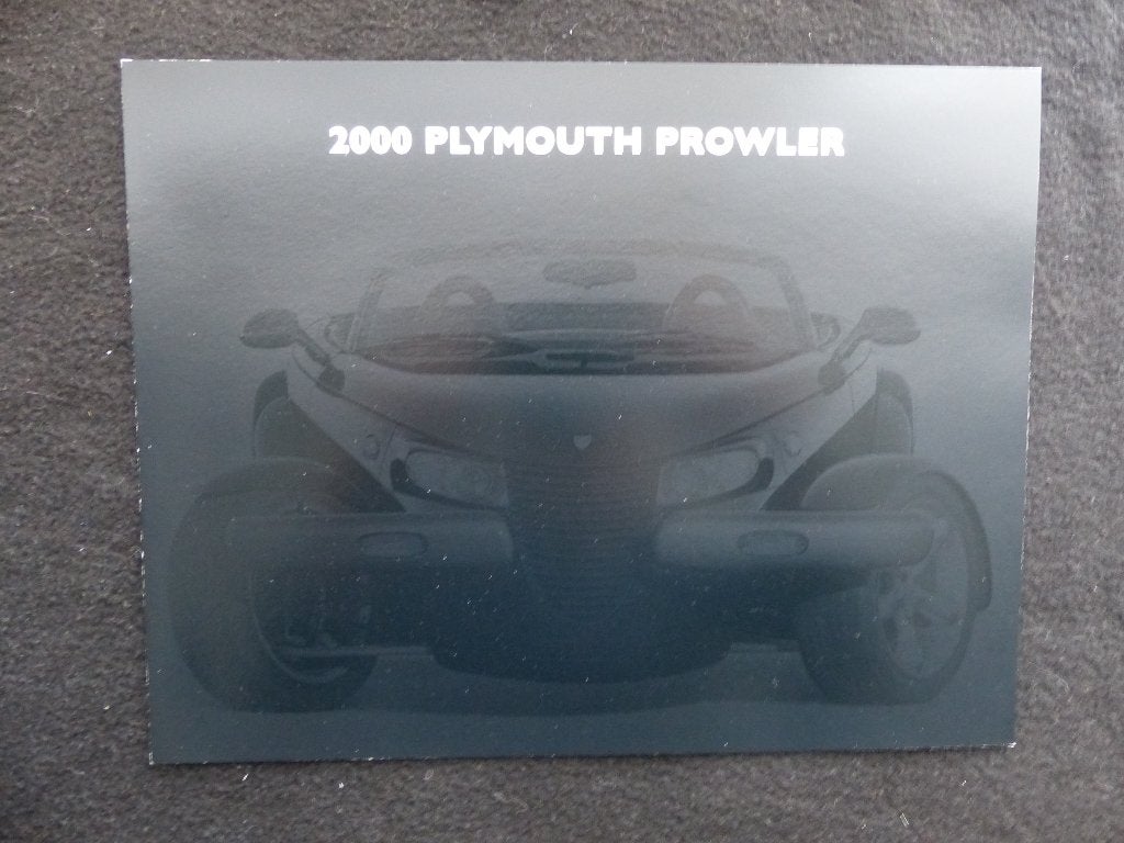Plymouth Prowler 2000 brochure USA, Verzenden, Nieuw, Overige merken