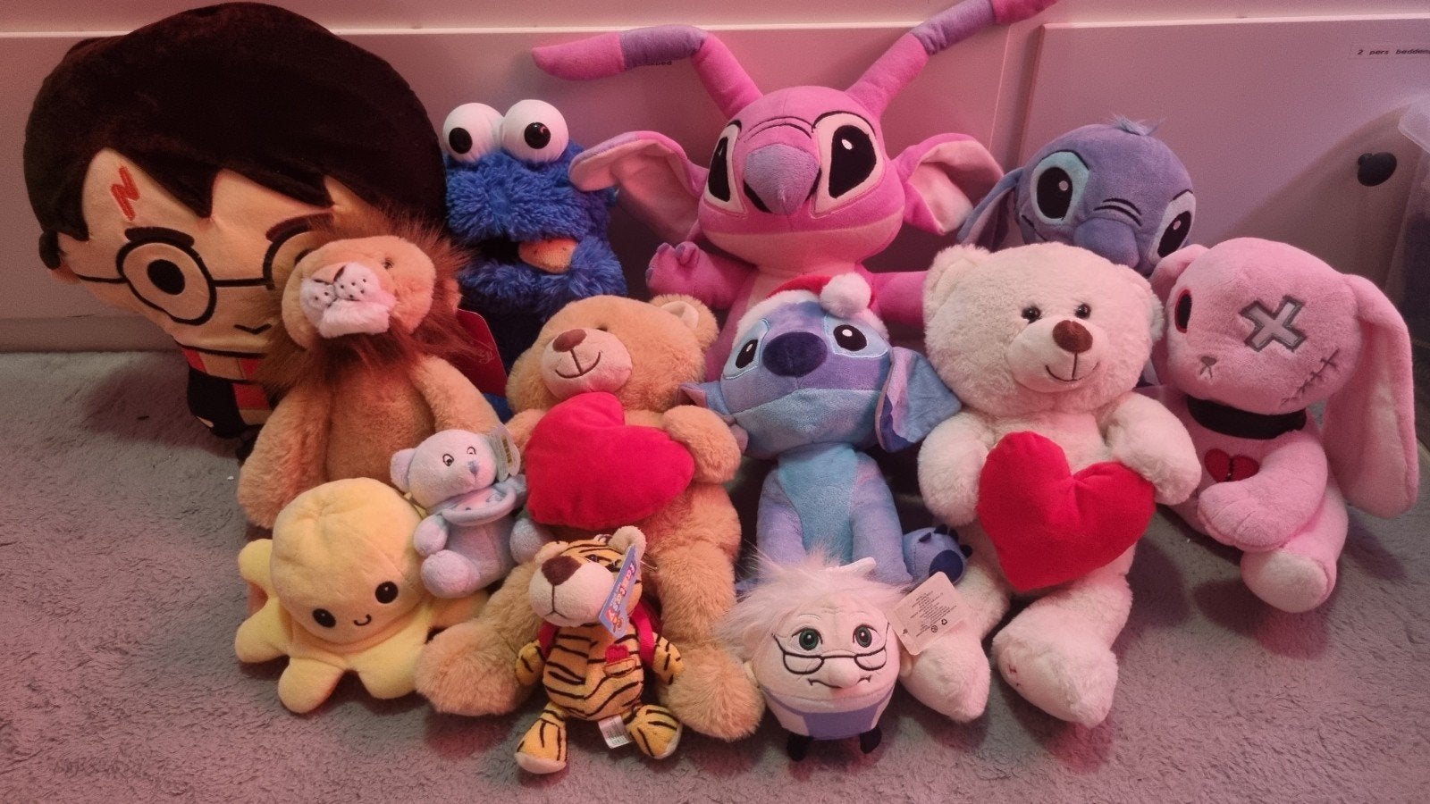 Grote collectie knuffels: Harry Potter, Disney, Sesamstraat, Kinderen en Baby's, Speelgoed | Knuffels en Pluche, Disney, Ophalen