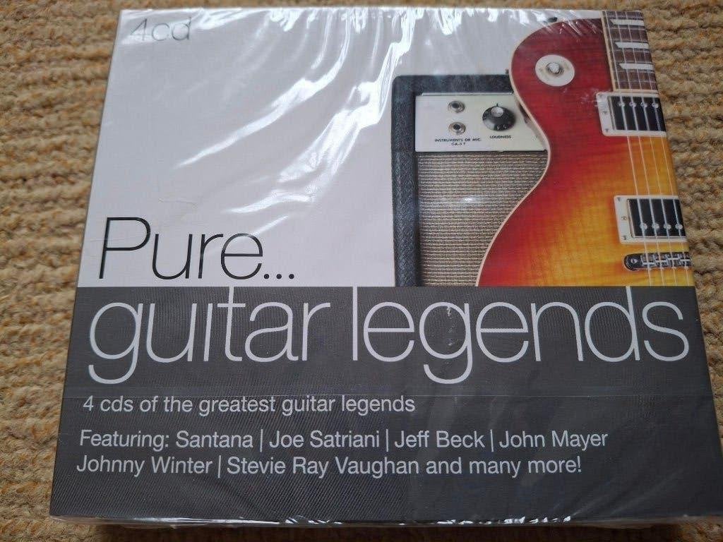 Pure Guitar Legends 4 CD box, Cd's en Dvd's, Ophalen of Verzenden, Nieuw in verpakking, Boxset