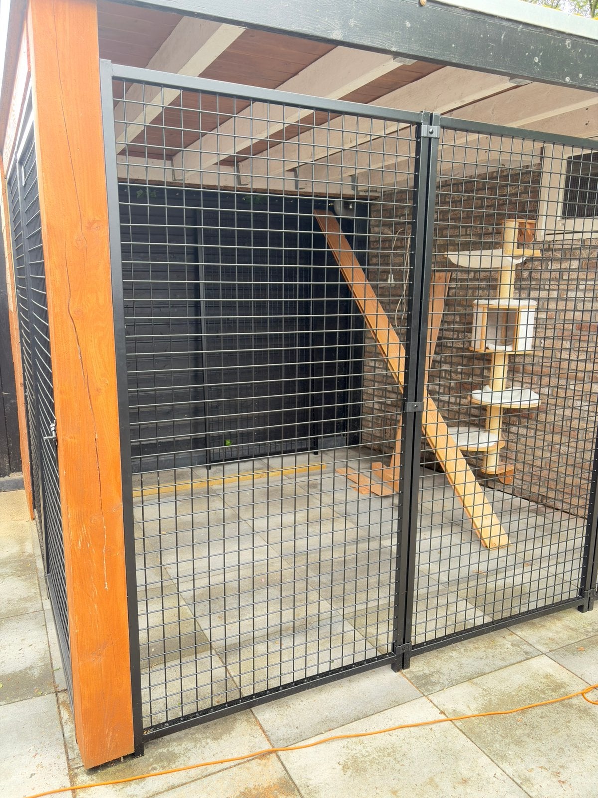 Zwarte Gaaspaneel kattenren, Ophalen of Verzenden, Nieuw, Aluminium, Overige typen