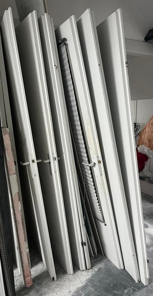 Brandwerende binnendeuren vanuit een bedrijfspand., Doe-het-zelf en Verbouw, Deuren en Horren, Ophalen, Gebruikt, Binnendeur, 200 tot 215 cm