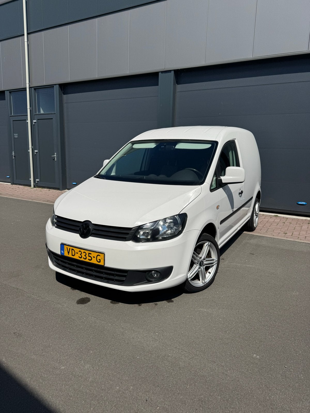 Volkswagen Caddy 1.6 D 55KW 2013 wit., Voorwielaandrijving, Euro 5, 74 pk, 4 cilinders