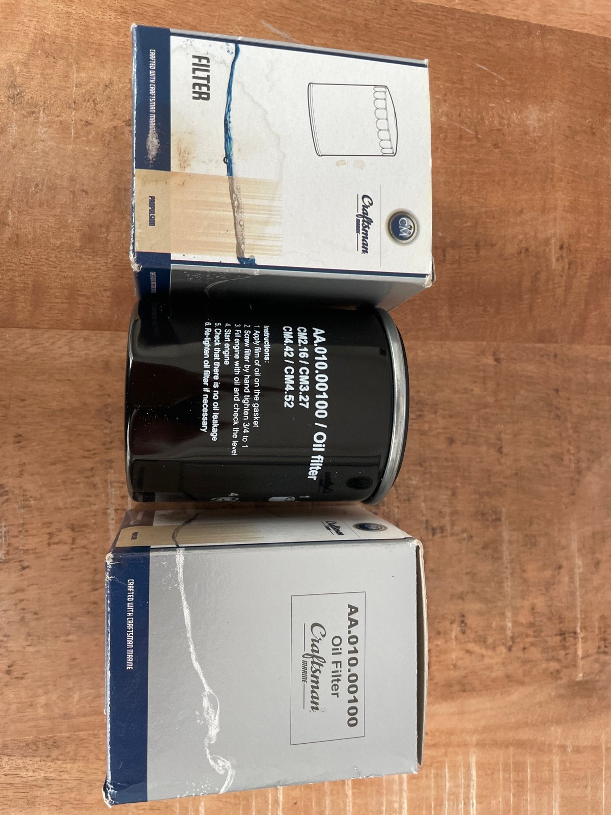 Craftsman Marine AA.010.00100 Oliefilter, Ophalen of Verzenden, Nieuw, Motor en Techniek