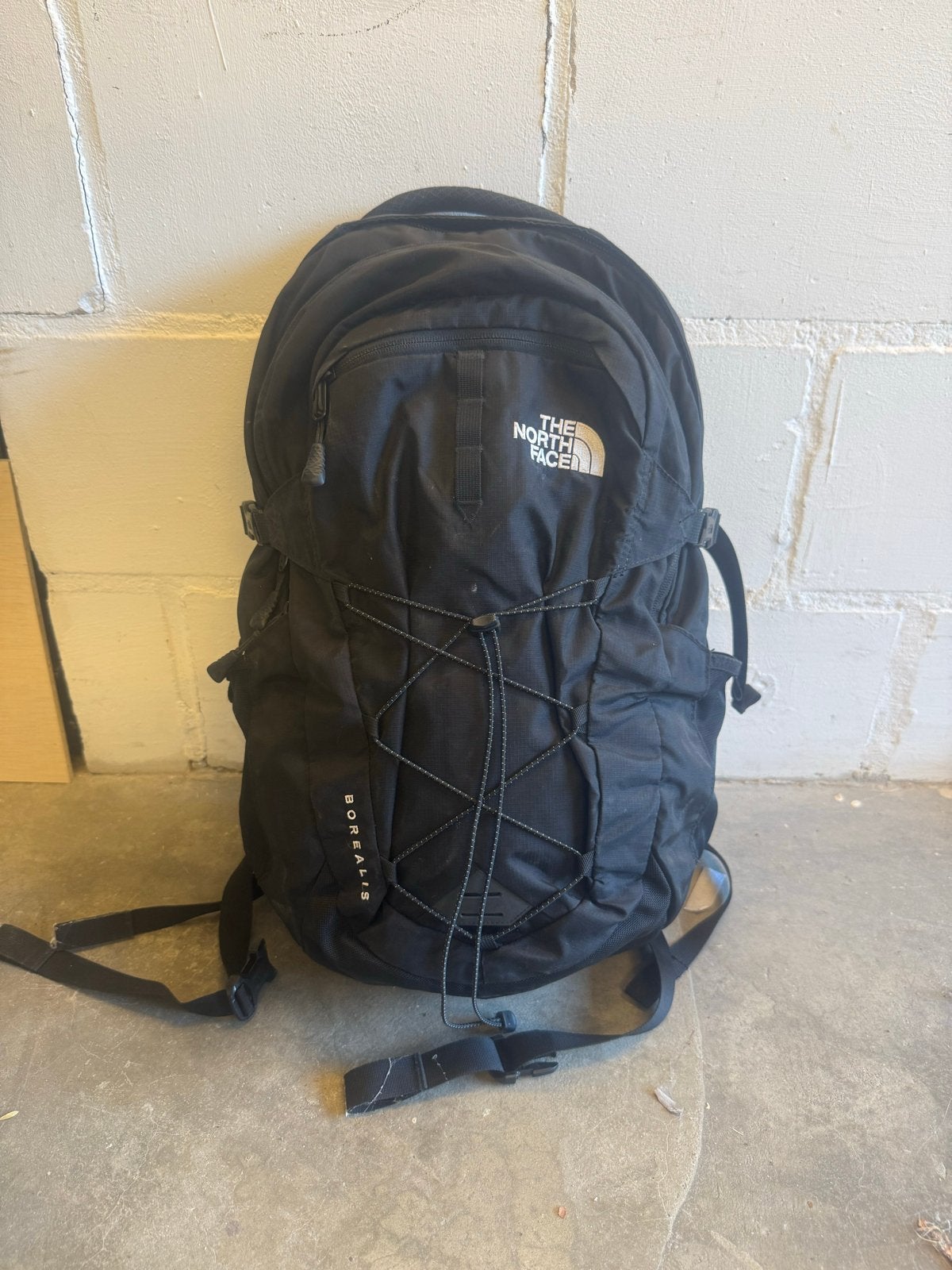 The North Face Borealis Rugzak - Zwart, Sieraden, Tassen en Uiterlijk, Tassen | Rugtassen, Gebruikt, Verzenden, 25 tot 40 cm, Overige merken