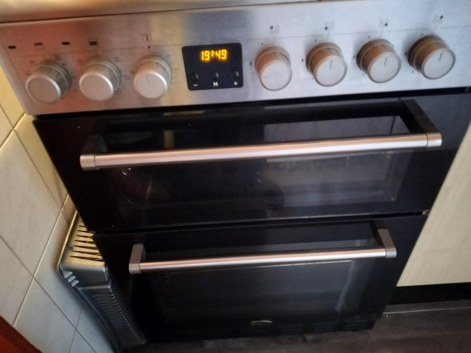 gasfornuis merk belling, Ophalen, Gebruikt, Hete lucht, 4 kookzones