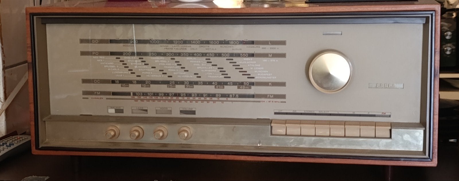 Vintage Erres Radio - Klassieke Buizenradio, Ophalen, Gebruikt, Radio