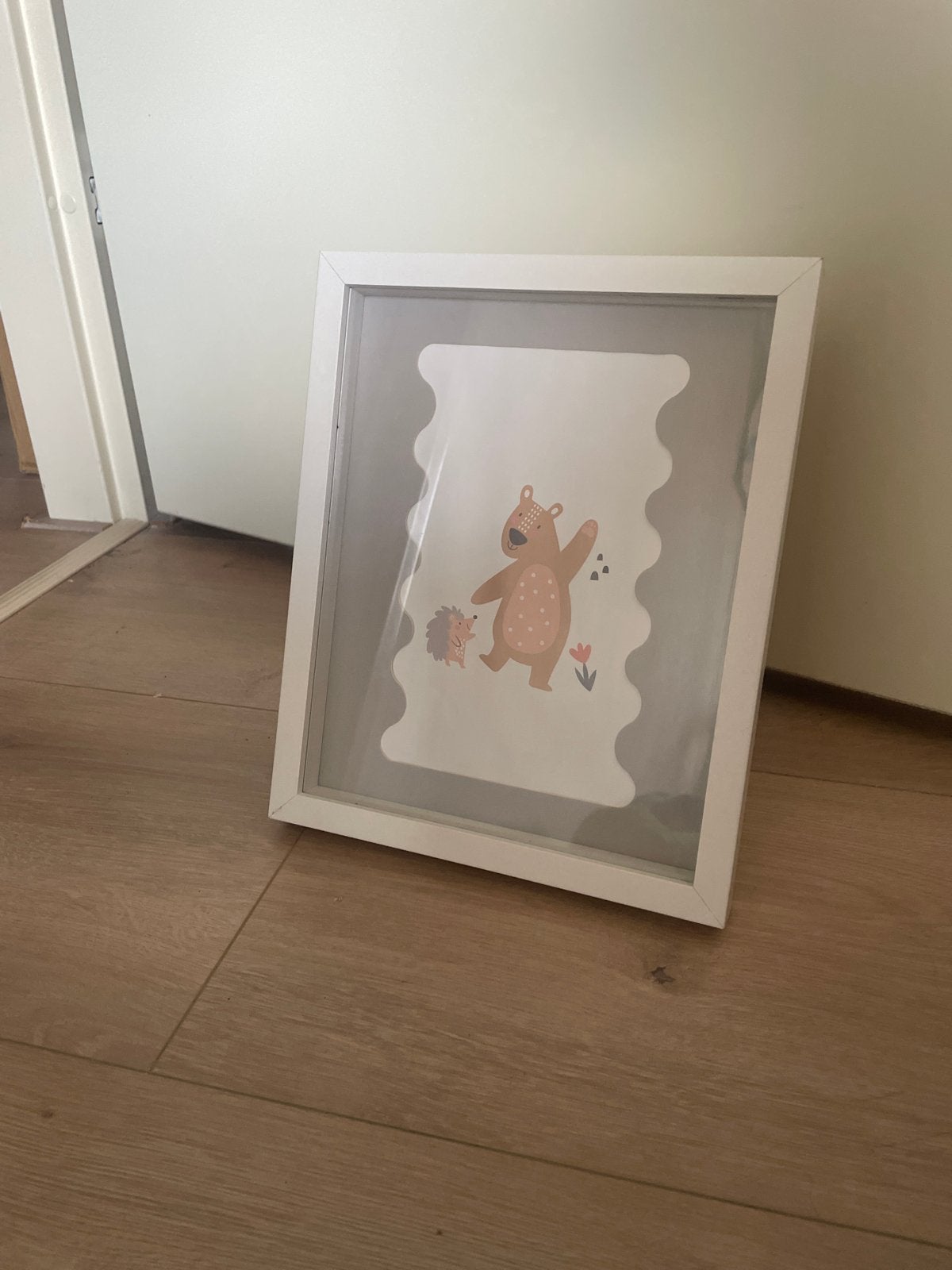 Wit fotolijstje, Ophalen of Verzenden, Zo goed als nieuw, Fotolijst, Wit