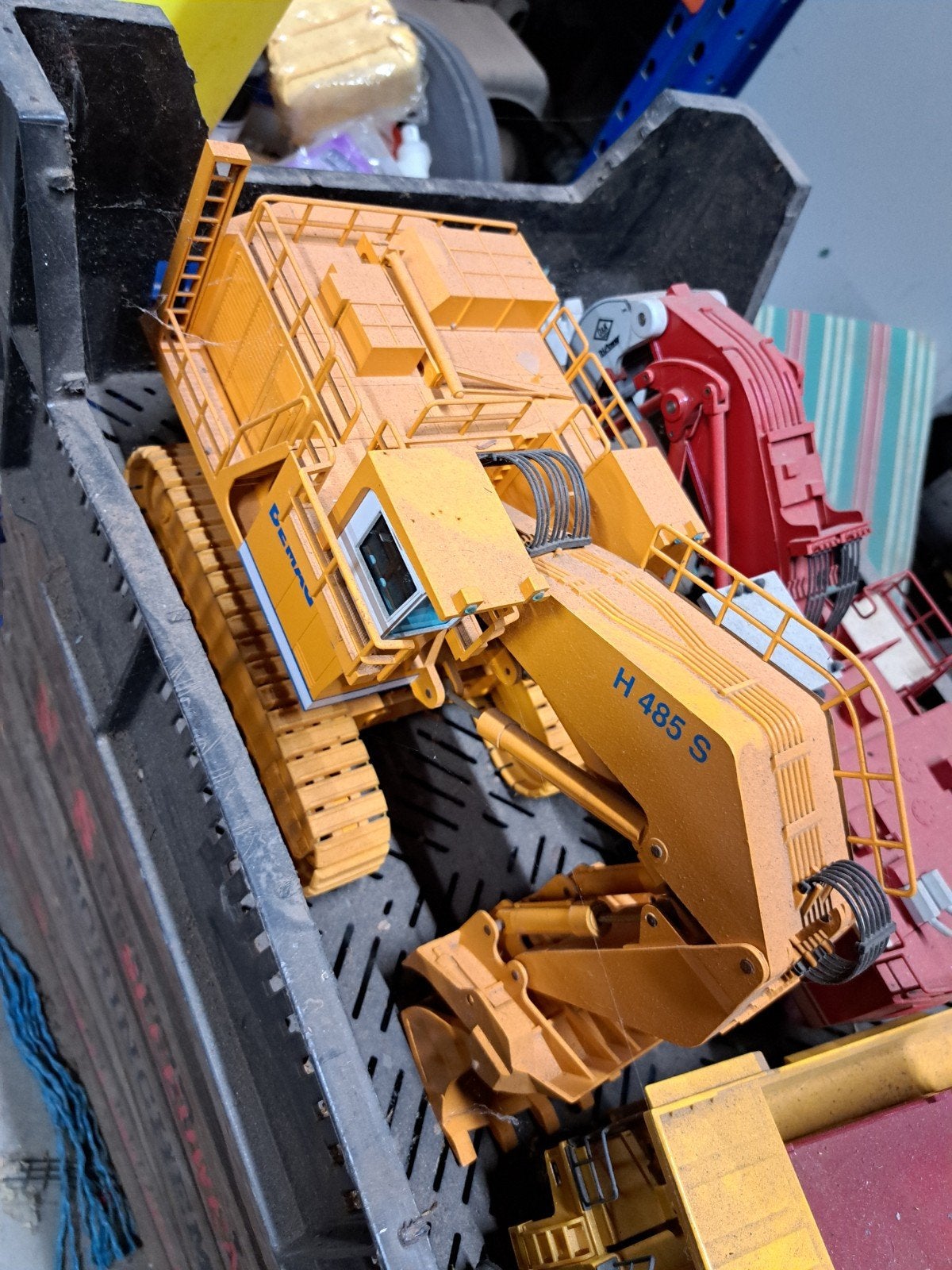 Demag H 485 S Graafmachine Model, Overige merken, Gebruikt, Ophalen of Verzenden, Groter dan 1:32