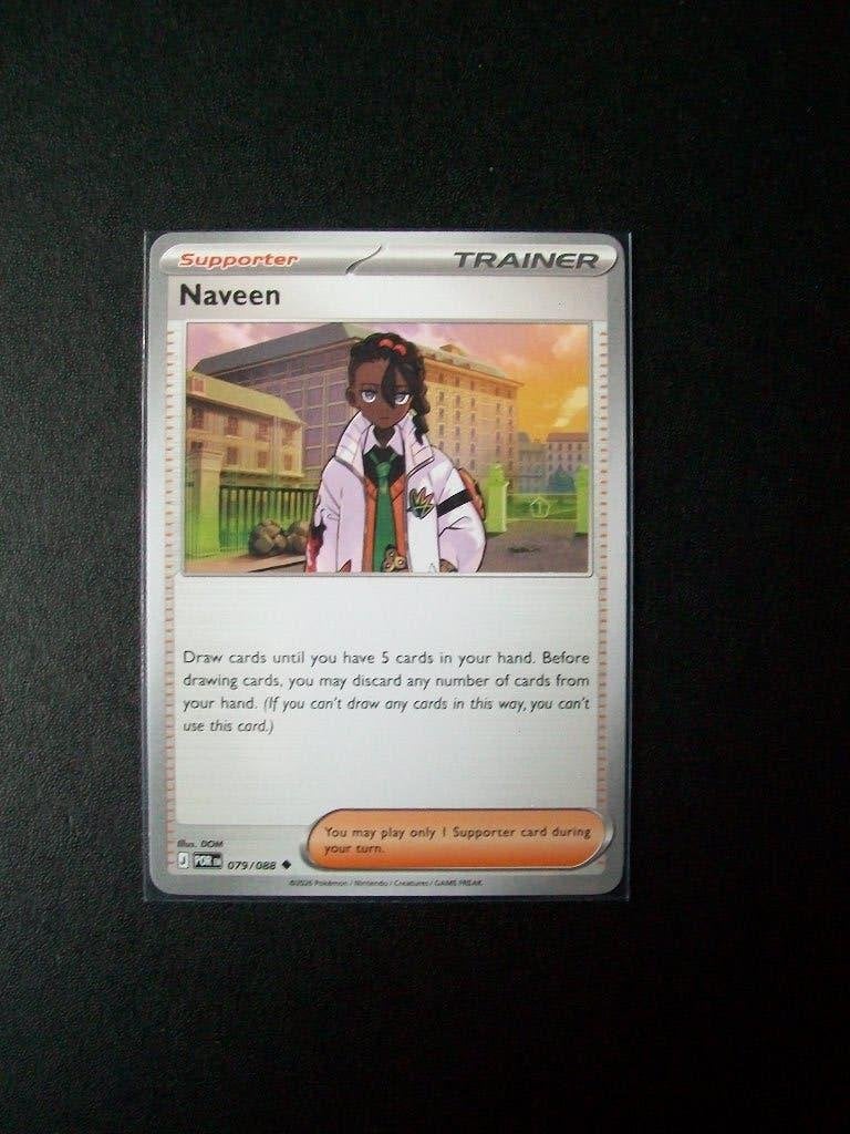 6854. Nieuwe Pokemon Kaart Trainer NAVEEN (079/088), Verzenden, Nieuw, Losse kaart