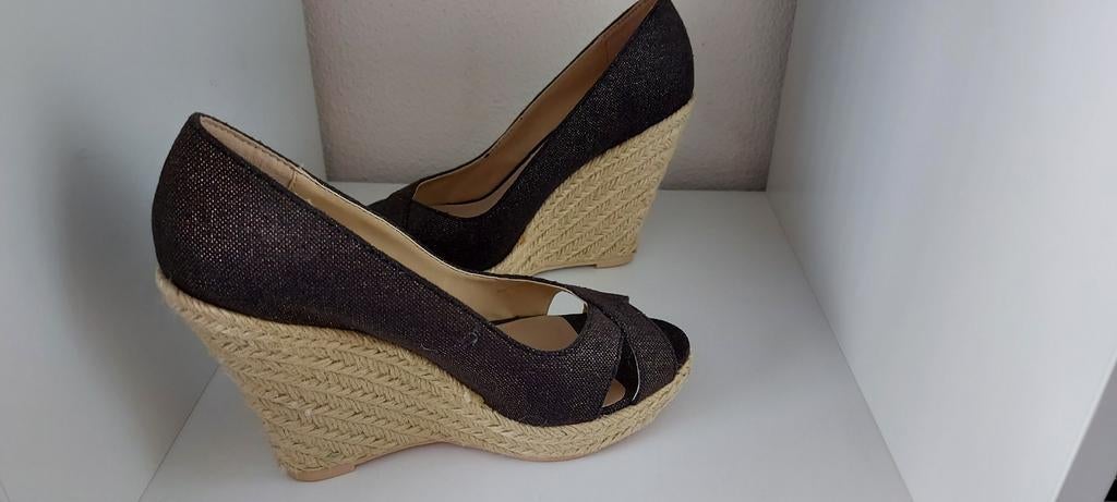 Mango peeptoe espadrilles, Kleding | Dames, Schoenen, Ophalen of Verzenden