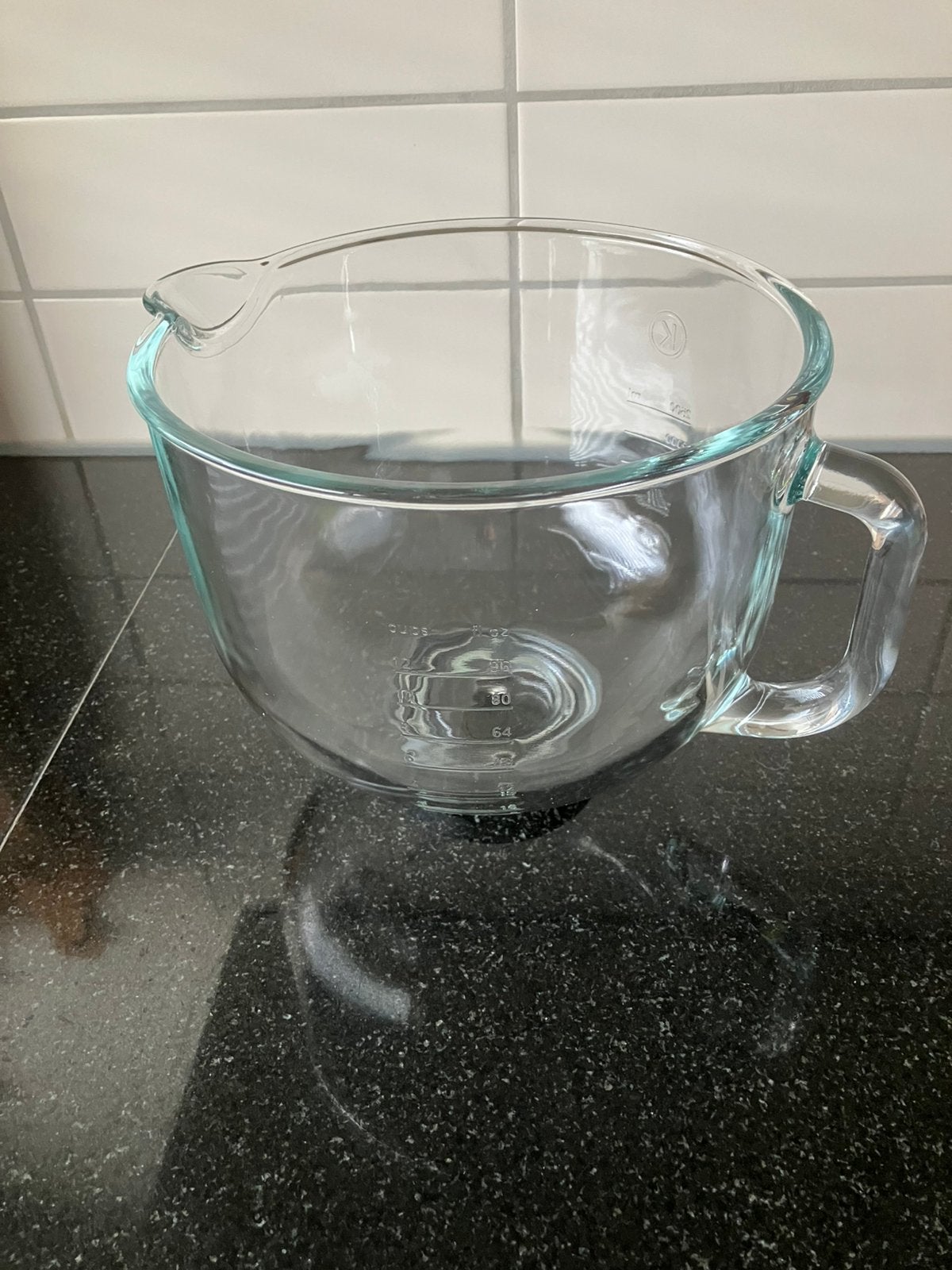 Kenwood glazen mix kom, Witgoed en Apparatuur, Keukenmixers, 2 tot 3 liter, Ophalen of Verzenden, Nieuw, 1 snelheid