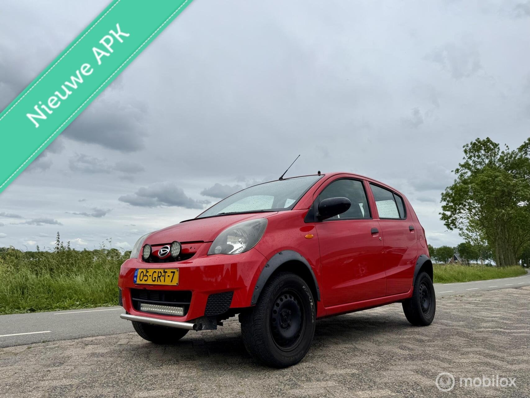 Daihatsu Cuore 1.0 Trend, BJ 2008, APK Sept 2027, Zuinig, Auto's, Daihatsu, Voorwielaandrijving, 18 €/maand, 4 stoelen, Cuore
