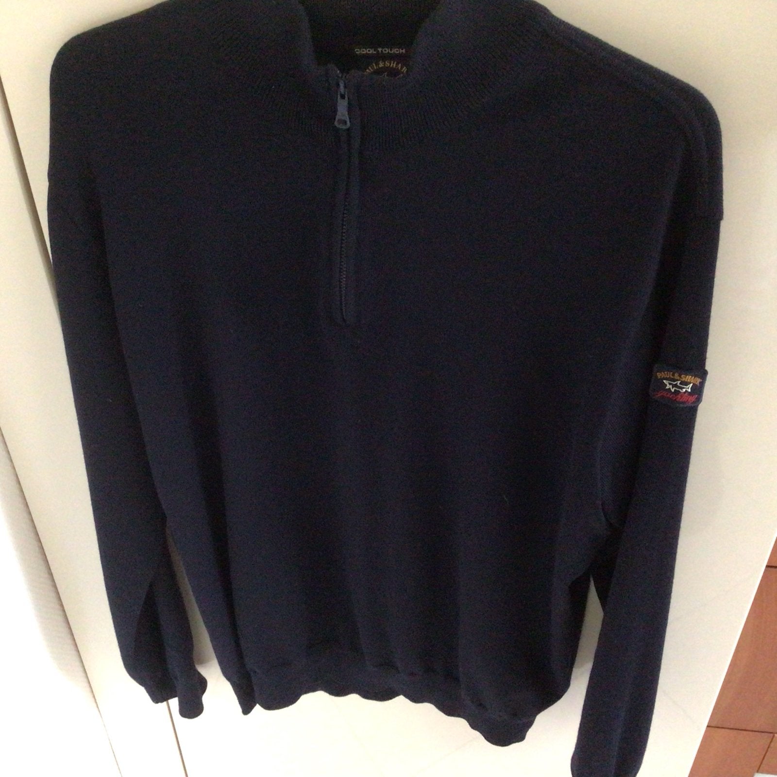 Paul & Shark Yachting Trui - Donkerblauw - Maat L, Ophalen of Verzenden, Zo goed als nieuw, Maat 52/54 (L), Blauw