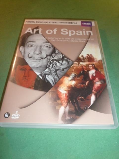 Art of Spain  Geschiedenis Spaanse kunst  Dubbel-dvd, Cd's en Dvd's, Dvd's | Documentaire en Educatief, Verzenden, Alle leeftijden