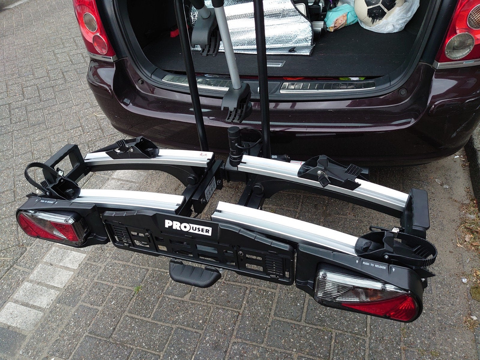 Pro User diamant sg2 fietsdrager, Ophalen, 2 fietsen, Gebruikt, Trekhaakdrager