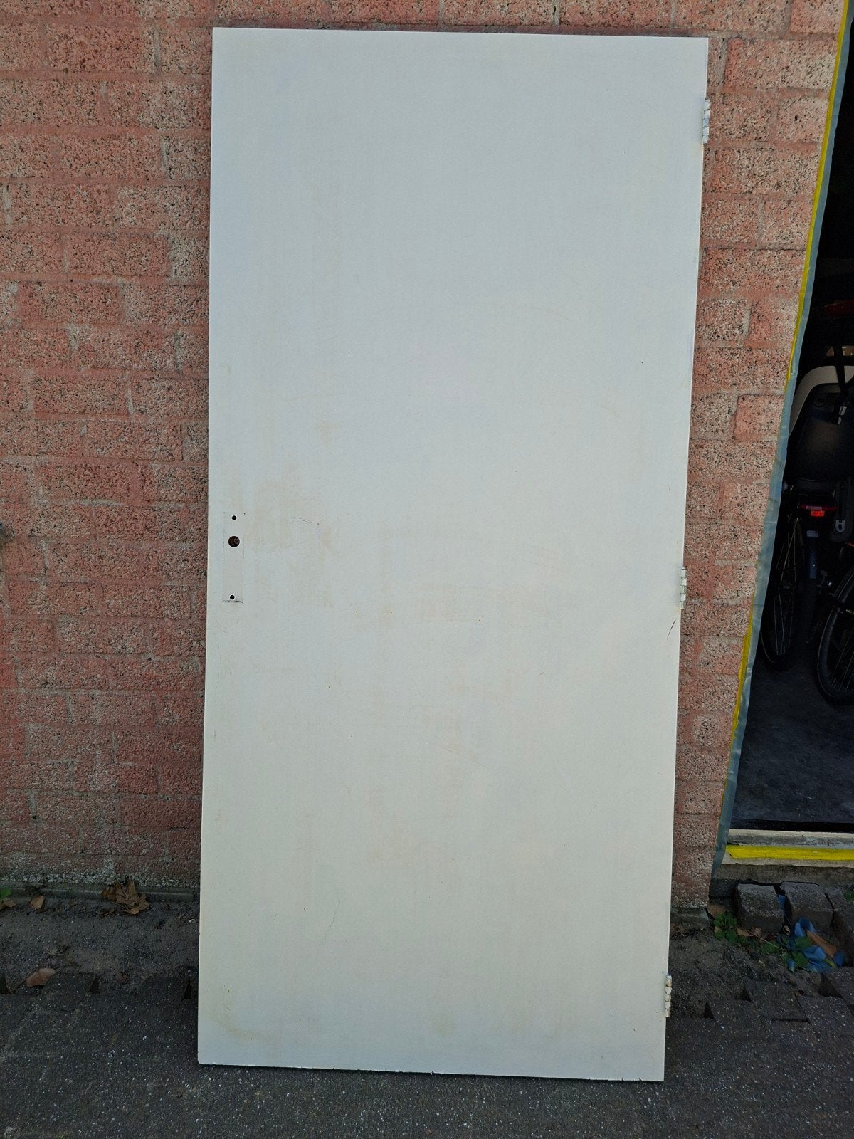 Gratis stompe binnendeur 201x93 cm, Ophalen, Binnendeur, 200 tot 215 cm