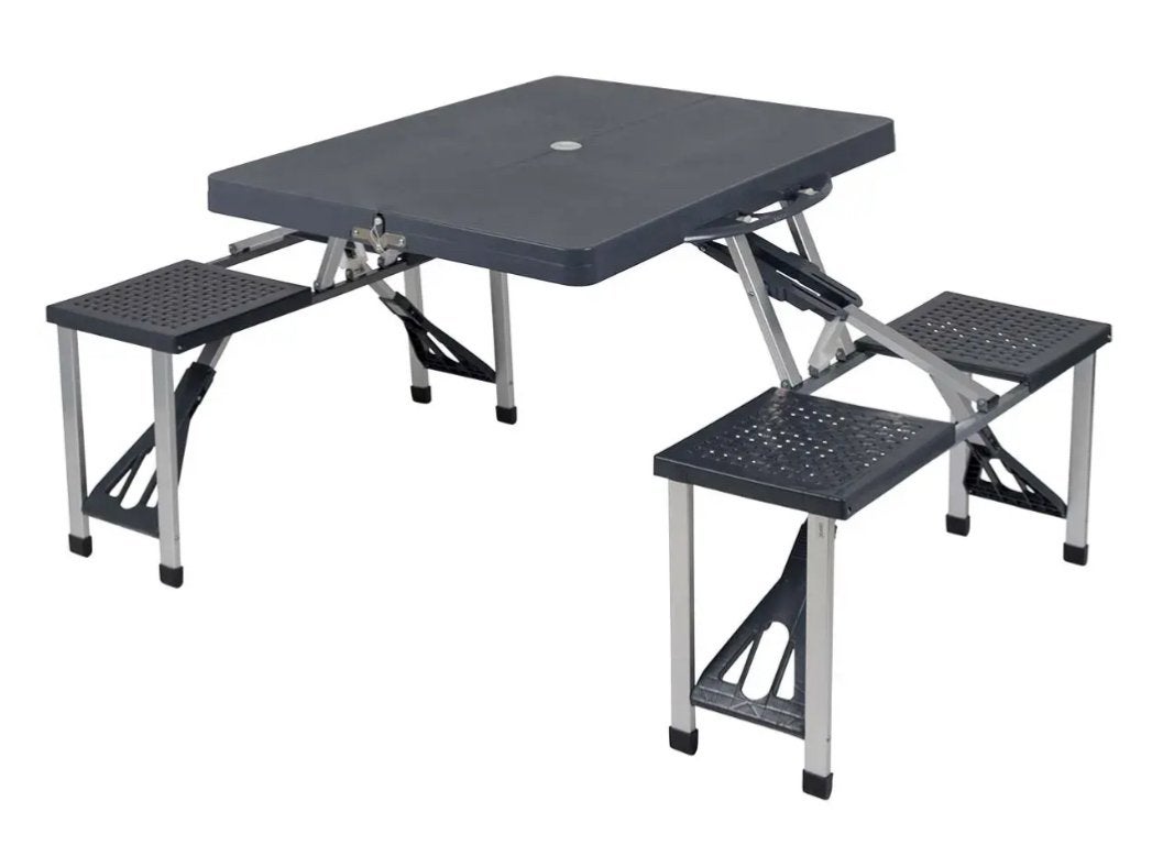 Campingtafel picknicktafel set inklapbaar, Caravans en Kamperen, Ophalen of Verzenden, Gebruikt, Campingtafel