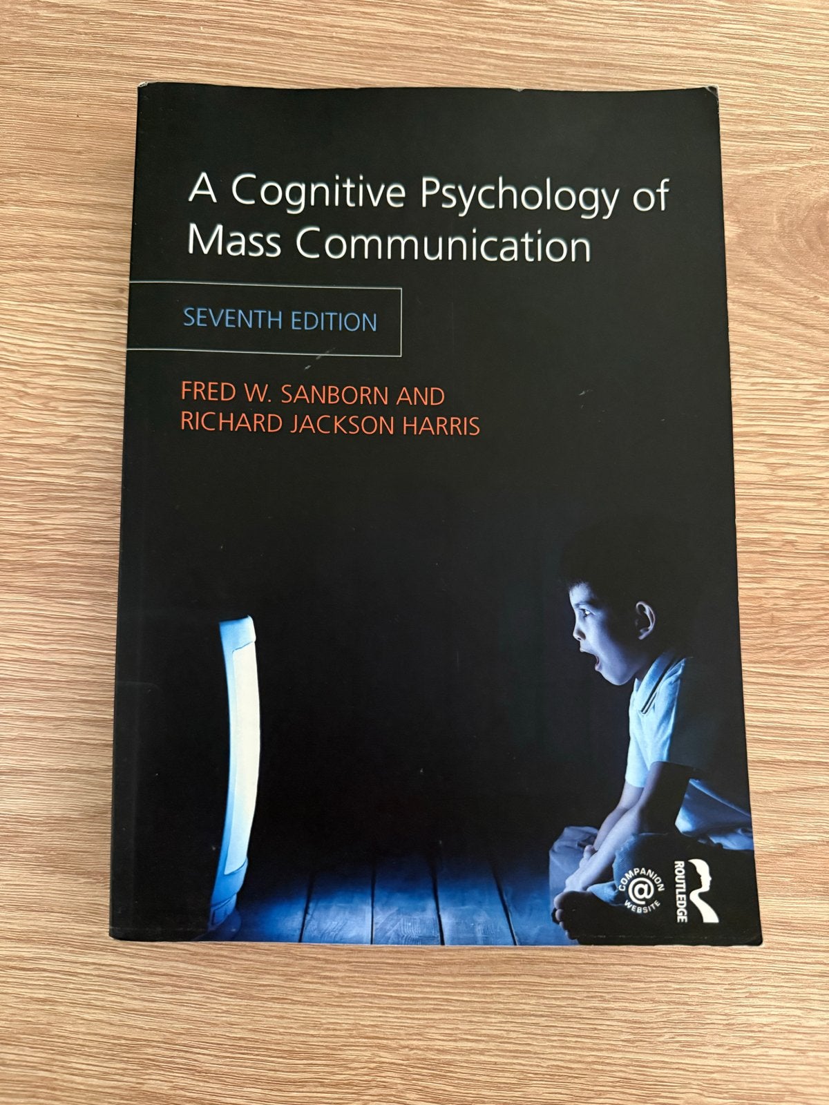 A Cognitive Psychology of Mass Communication - 7e editie, Ophalen of Verzenden, Gamma, Zo goed als nieuw, HBO