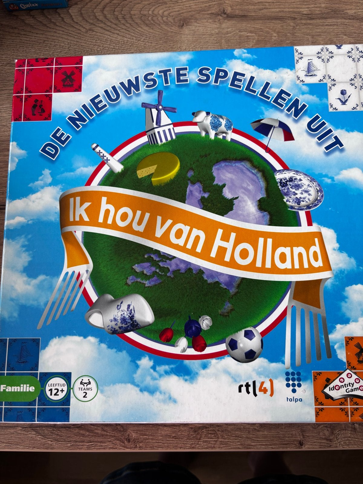 Ik hou van Holland spel - Doos beschadigd, spel intact, Ophalen, Gebruikt