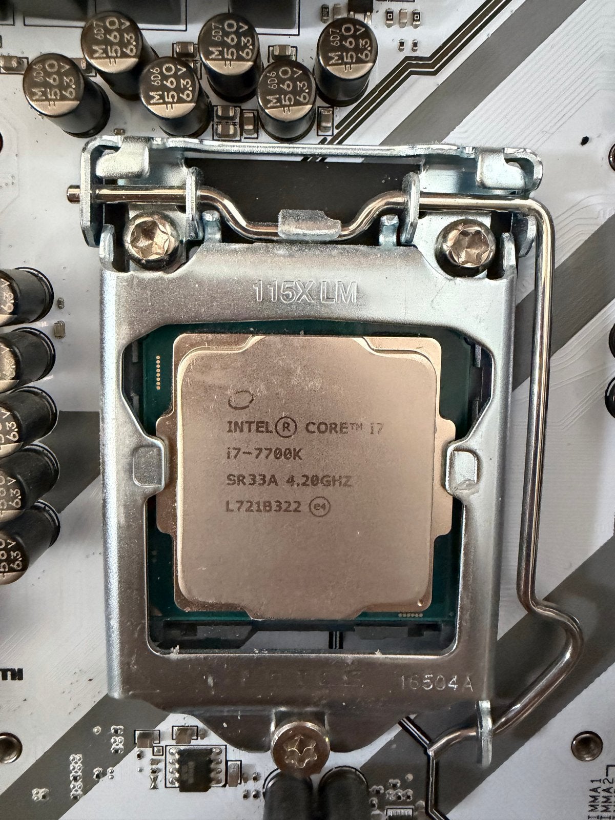 Intel i7-7700K met Corsair Vengeance 16GB RAM Kit, Ophalen, Zo goed als nieuw, 4-core, 4 Ghz of meer