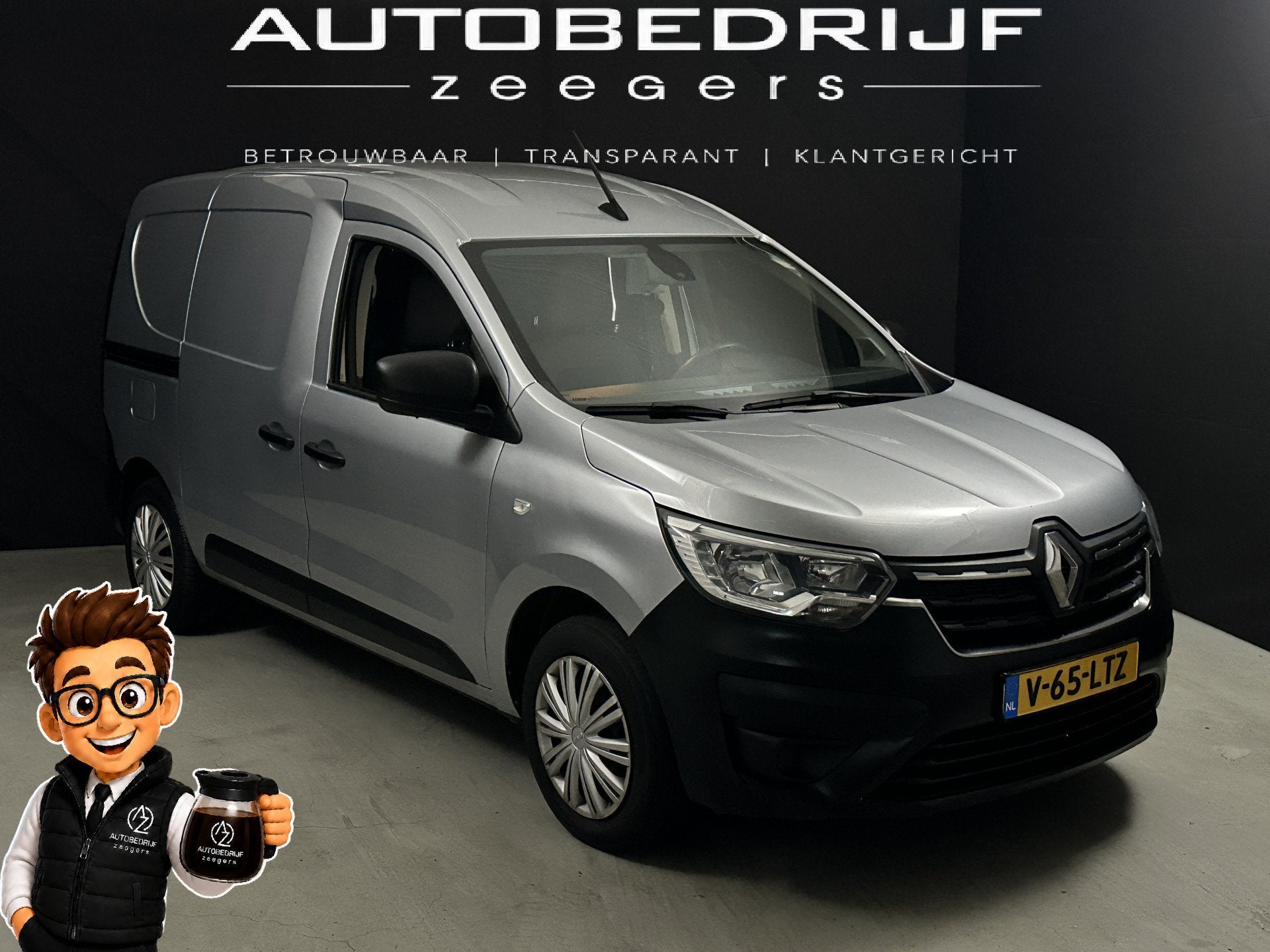 Renault Express 1.3 TCe 100 Comfort + BENZINE*NAVI*SCHUIFDEU, Voorwielaandrijving, 1203 kg, Gebruikt, Euro 6