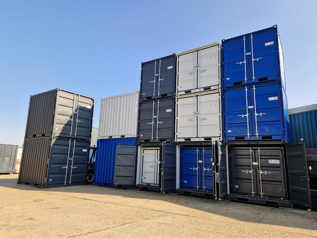 Diverse nieuwe 10, 8, 6ft opslagcontainers / bouwcontainers, Zakelijke goederen, Machines en Bouw | Keten en Containers, Ophalen