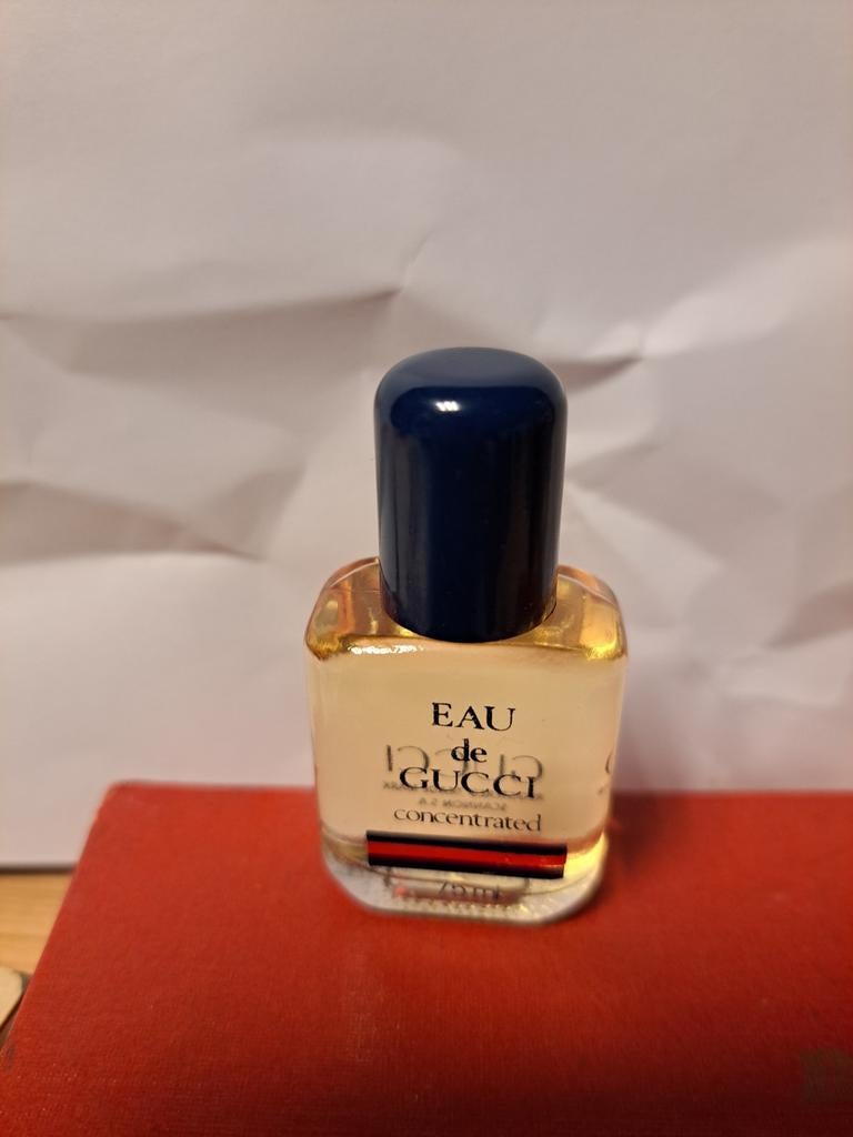 Gucci Eau de Gucci Miniatuur 7.5ml - Zeldzaam!, Ophalen of Verzenden, Zo goed als nieuw