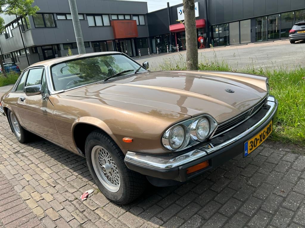 Mooie Jaguar XJS 1987 - APK 03-2028!, Auto's, Jaguar, Particulier, XJS, Benzine, Coupé, Automaat, Geïmporteerd, Bruin, Beige, Stof