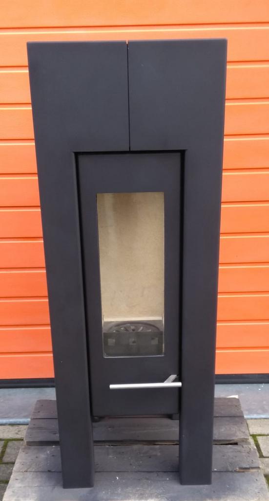 tekoop hase modena houtkachel 6 kw 3 zijden glas, Huis en Inrichting, Kachels, Houtkachel, Ophalen of Verzenden, Zo goed als nieuw