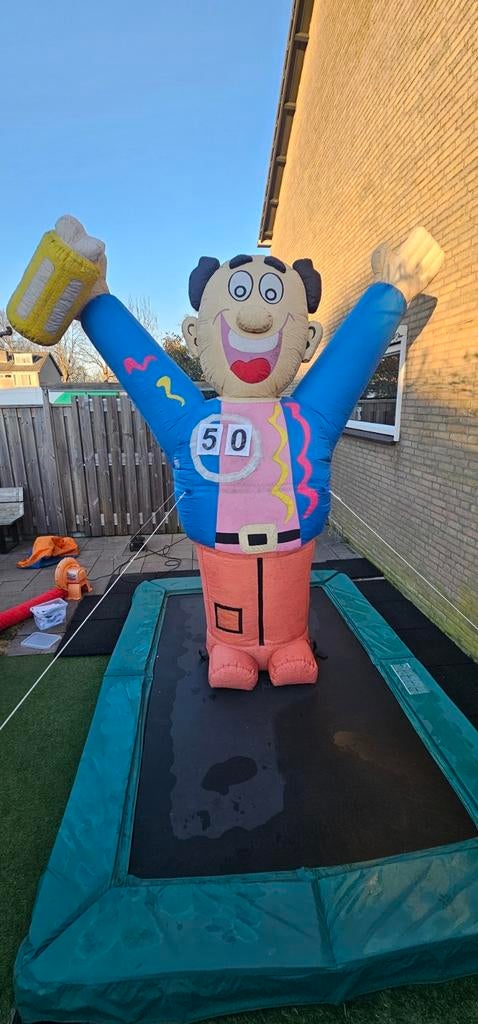Opblaasbare figuren/ Abraham Sarah te huur, Ophalen, Gebruikt, Verjaardag