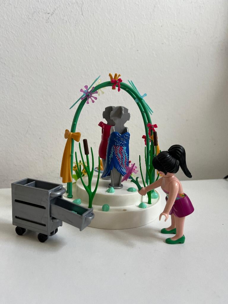5489 Playmobil Styliste met verlichte etalage, Ophalen of Verzenden, Zo goed als nieuw, Complete set