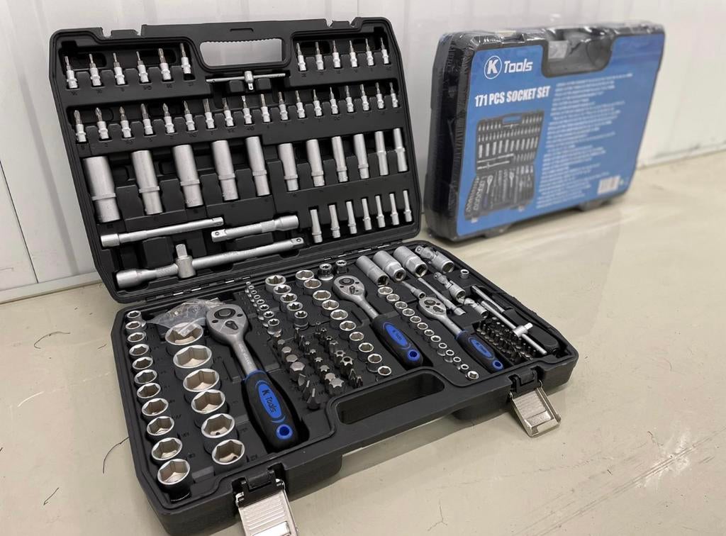 Doppenset / ratelset / Torx 171 delig nieuw!, Ophalen of Verzenden, Nieuw