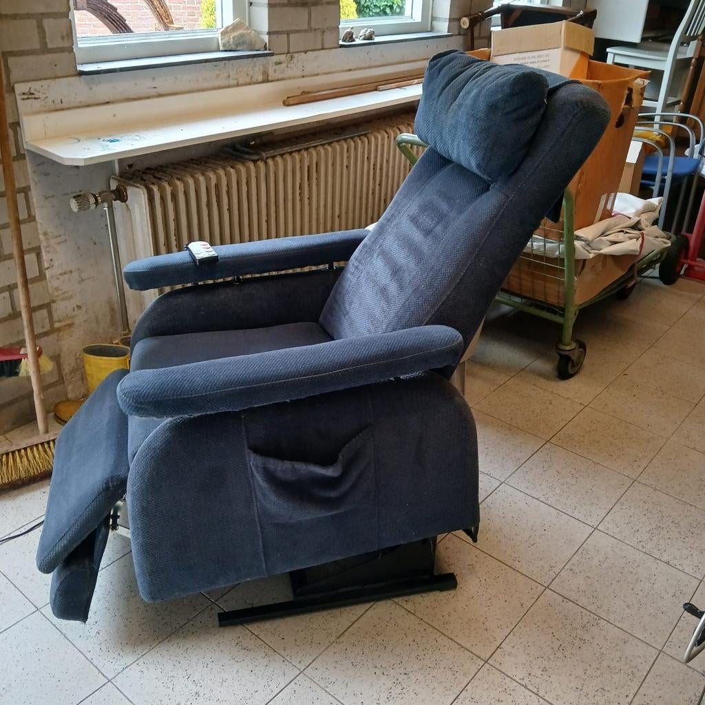 Sta-op stoel, Ophalen, Gebruikt, 75 tot 100 cm, Stof