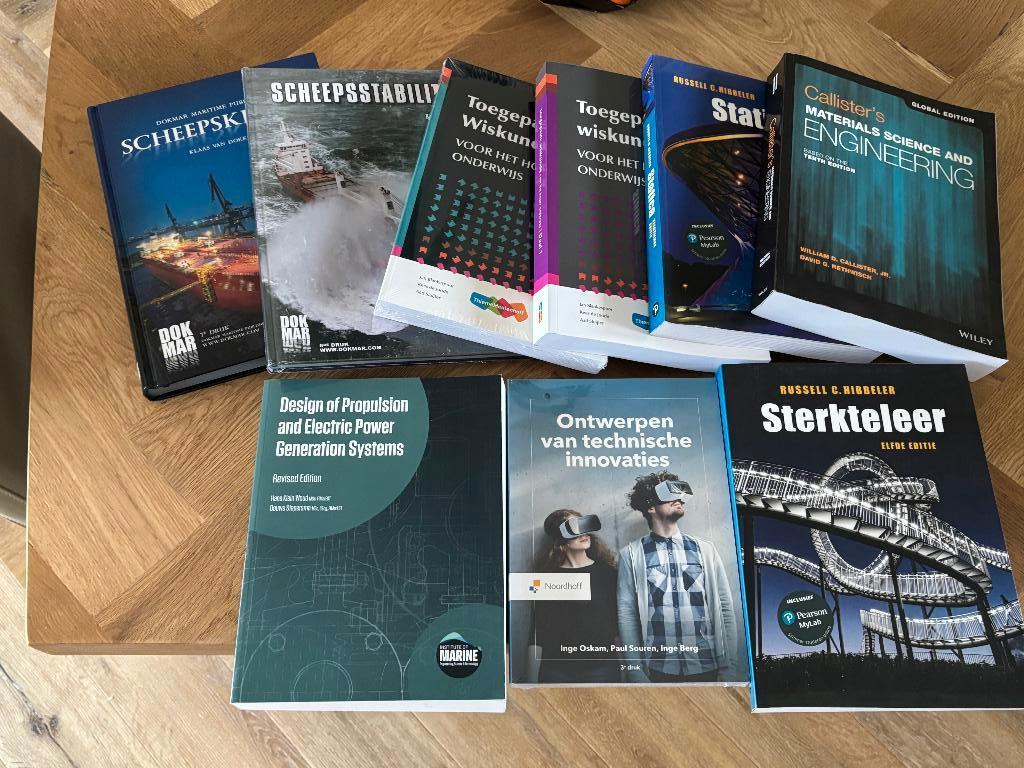 studieboeken HBO Maritieme techniek NIEUW, Boeken, Studieboeken en Cursussen, Nieuw, Diverse auteurs, Beta, HBO