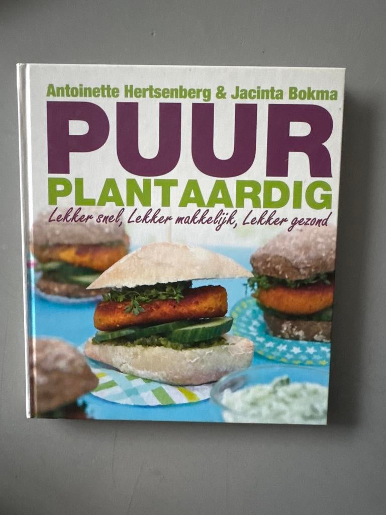 PUUR Plantaardig Kookboek - Antoinette Hertsenberg, Gelezen, Voorgerechten en Soepen, Ophalen of Verzenden, Gezond koken