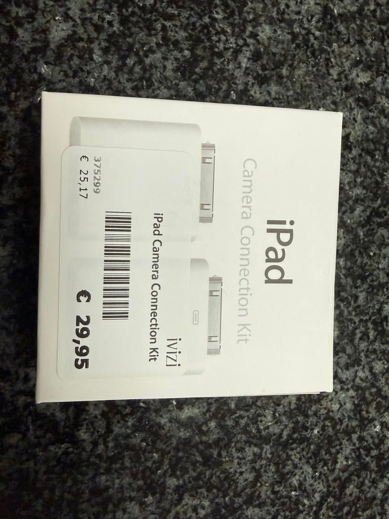 Apple iPad Camera Connection Kit - Nieuw in doos, 10 inch, Apple iPad, Wit, Nieuw