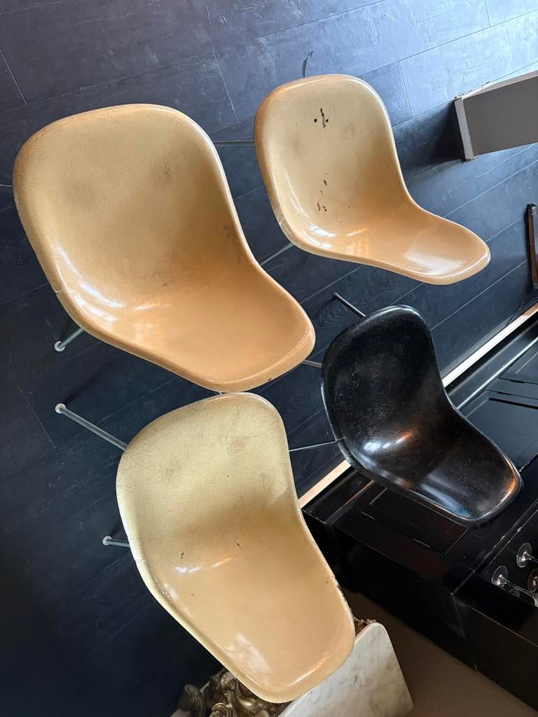 Eames Shell chair Herman Miller, Ophalen, Overige materialen, Gebruikt, Wit
