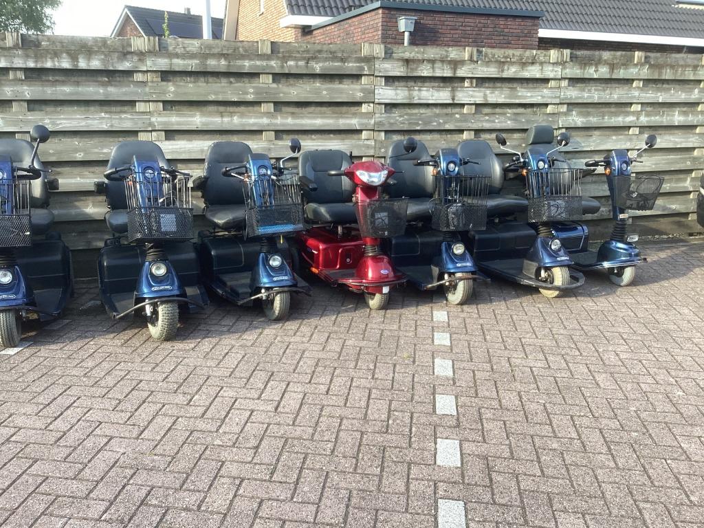 partij scootmobielen, Ophalen of Verzenden, Gebruikt, 10 km/u of minder