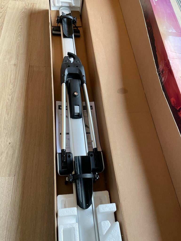 2x Whispbar WB201 fietsdakdrager - Zo goed als nieuw, Auto diversen, Fietsendragers, Zo goed als nieuw, Dakdrager, 1 fiets, Ophalen
