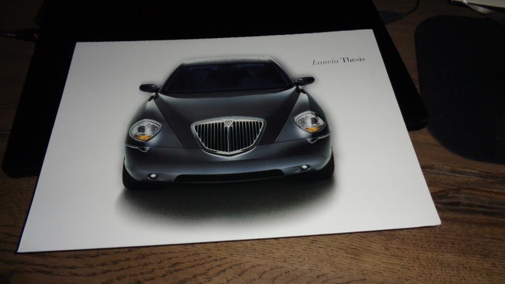 Folder LANCIA THESIS  ,  11-2001, Boeken, Verzenden, Zo goed als nieuw, Overige merken