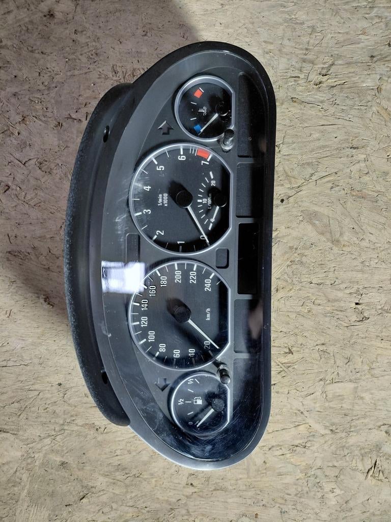 BMW E46 tellerklok met Chrome ringen!, Auto-onderdelen, Ophalen of Verzenden, BMW