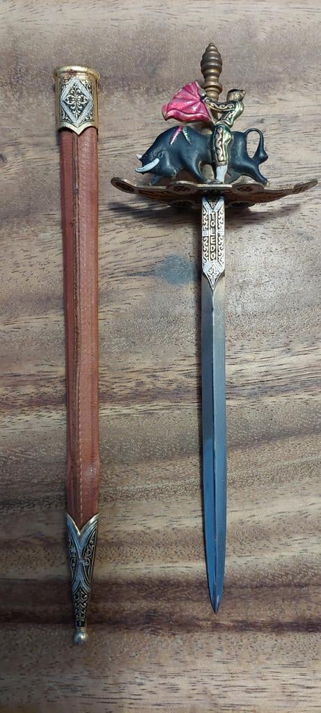Vintage Briefopener. Souvenir uit Toledo., Diversen, Ophalen of Verzenden, Gebruikt